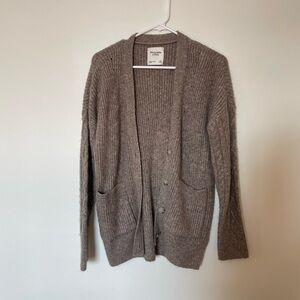 Abercrombie & Fitch Taupe Knit Sweater